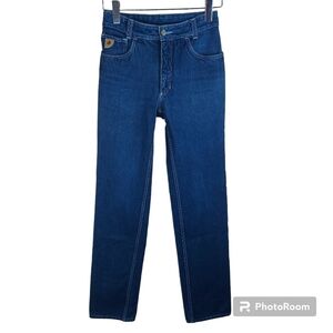 LOIS vintage high rise dark wash Made in Canada Size 28